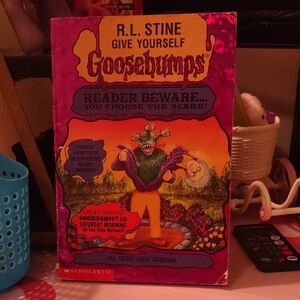 RL Stine Goosebumps Readable Wear You Choose The Scare #16 Secret Agent Grandma